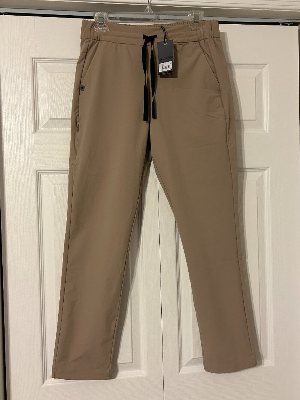 NWT FIGS PRO Sz S Beige Skinny Scrub Trousers Pants NEW